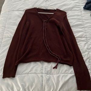 Forever 21 red sweater.